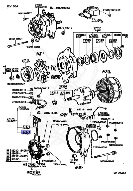 Toyota - Hiace - LH61V - 1984 - DLX TYPE - 4-DOOR VAN - Manual - 2L