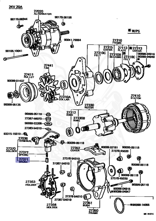 Toyota - Land Cruiser - BJ44 - 1980 - SOFTTOP (TARPAULIN CANVASTOP OR VINYLTOP) - Manual - 2B