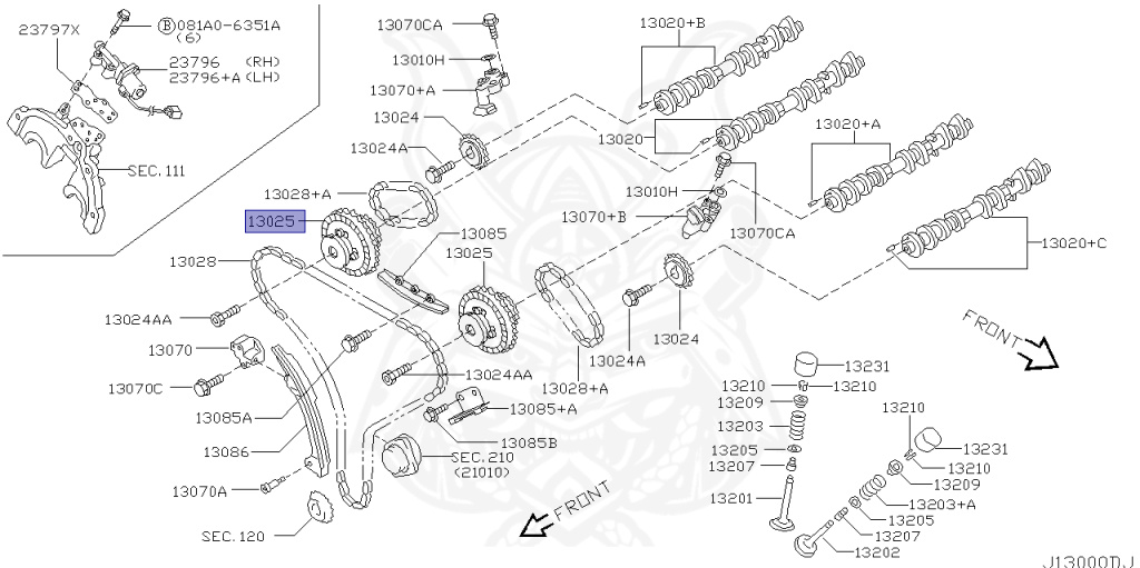 Nissan - Teana - J31 - 2007 - JK-M - SEDAN(S) - 2 WHEEL DRIVE(2WD) - AUTOMATIC TRANSMISSION(AT) - VQ23DE