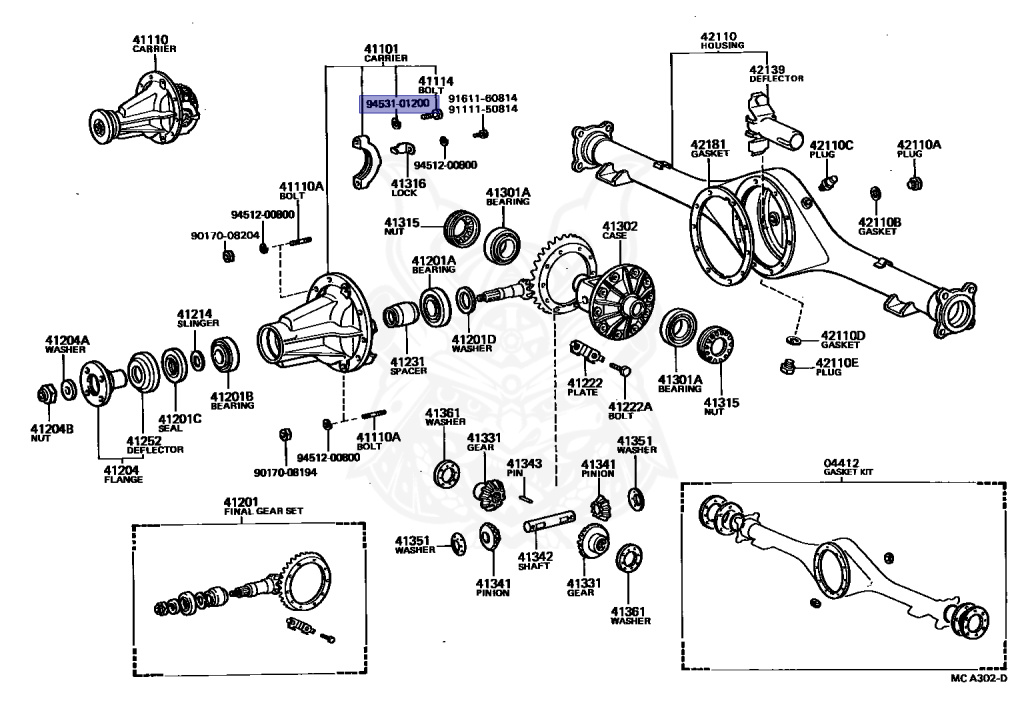 Toyota - Hilux - LN65 - 1988 - SR TYPE - DOUBLE CAB - Manual - 2L