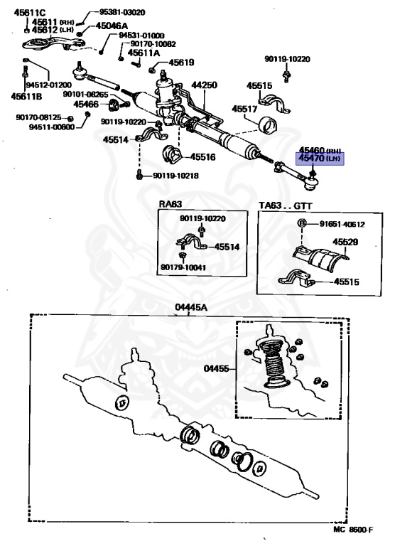 Toyota - Carina - TA63 - 1984 - GT TURBO TYPE - COUPE - Manual - 3TGTEU