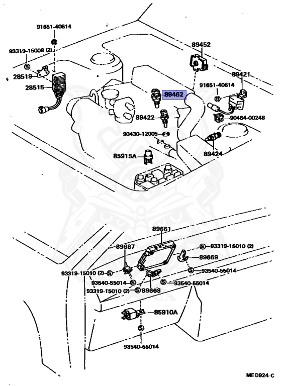 89462-40010 - Toyota - Start Injector Time Switch - Nengun Performance