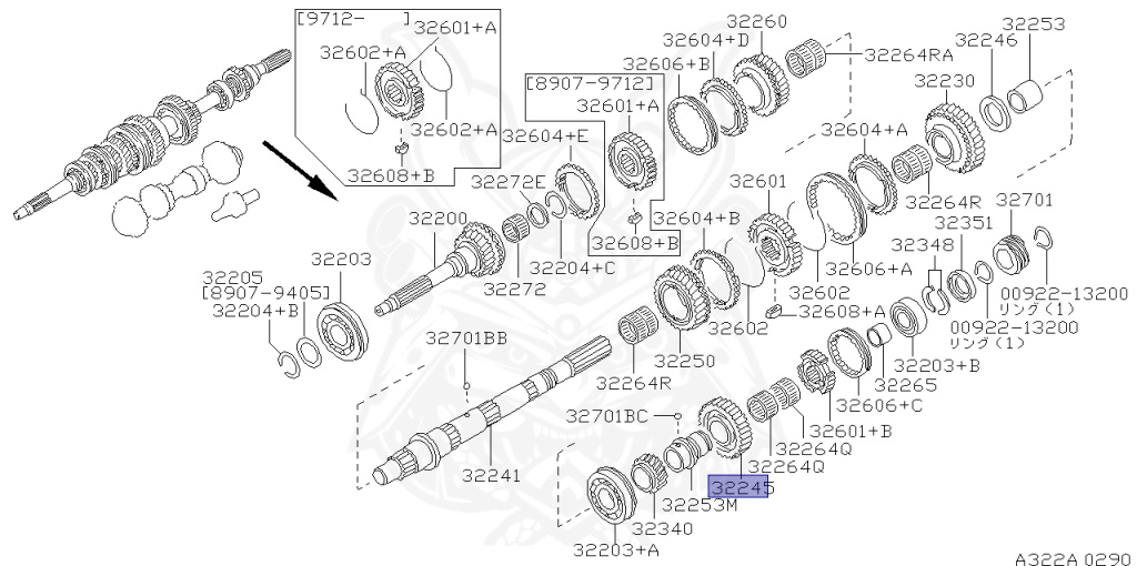 Nissan - Fairlady Z - Z32 - 1998 - NASHI - MANUAL TRANSMISSION(MT) - Standard roof (Z) - VG30DTT