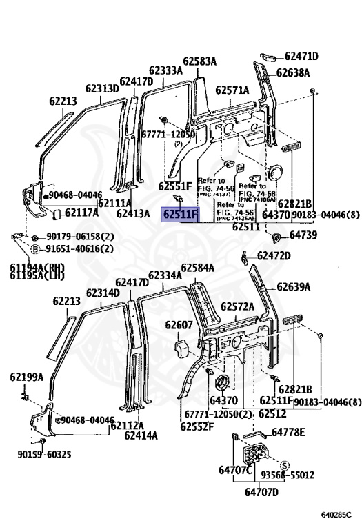 Toyota - Land Cruiser - KZJ78W - 1993 - PRADO EX WIDE TYPE - WAGON - Automatic - 1KZTE