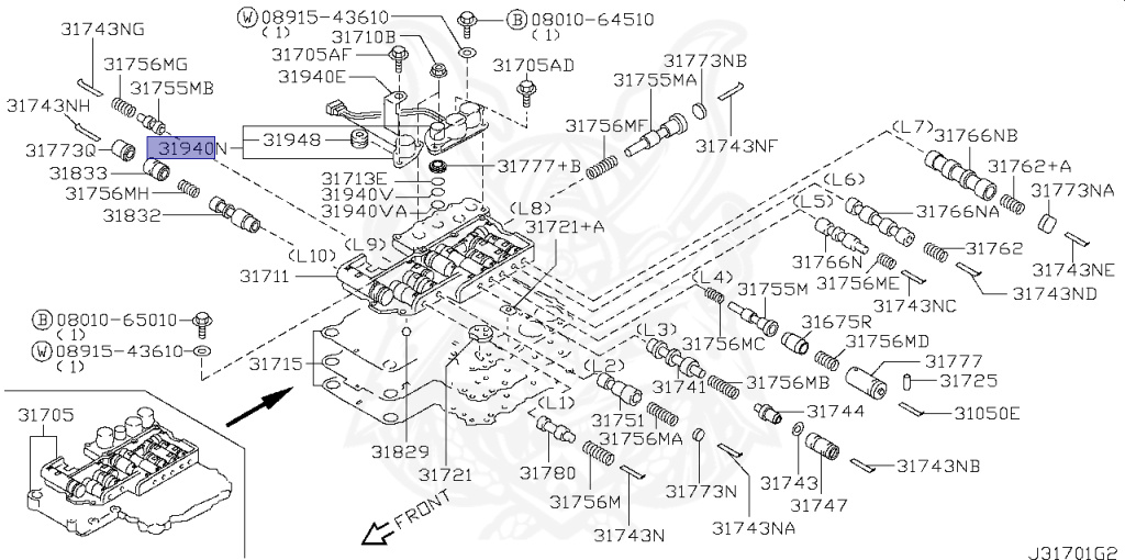 31940-4AX03 - Nissan - Shift Solenoid Valve Kit - Nengun Performance