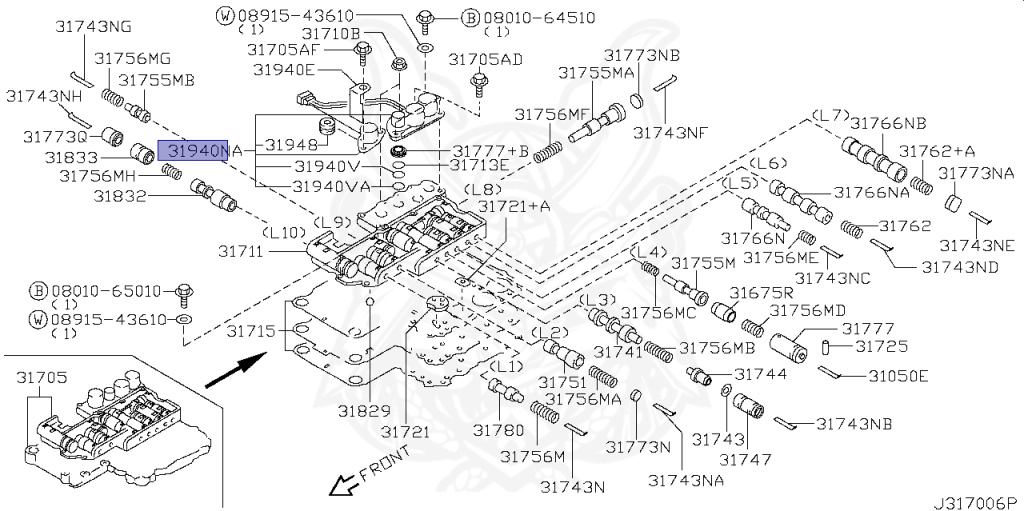 31940-4AX03 - Nissan - Shift Solenoid Valve Kit - Nengun Performance