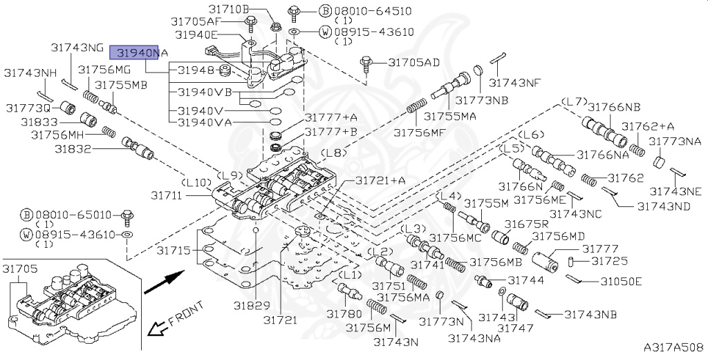 Nissan - Stagea - WC34 - 1998 - 20G - WAGON(W) - 2 WHEEL DRIVE(2WD) - AUTOMATIC TRANSMISSION(AT) - RB20DE