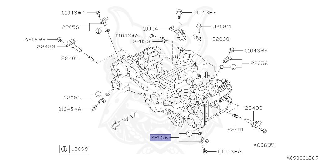 Subaru - Forester - SHJ - Jan-2011 - XS - Wagon - 4W - 5-speed manual transmission - Right hand - FB20