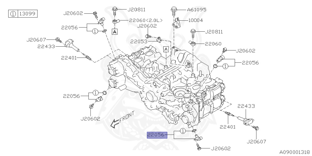 Subaru - Impreza G4 - GK6 - Jan-2016 - 20ILEYE - Sedan - 2W - Torque converter type double-header transmission - Right hand - FB20D