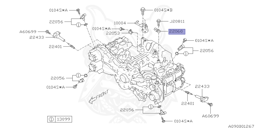 Subaru - Forester - SHJ - Jan-2011 - XS - Wagon - 4W - 5-speed manual transmission - Right hand - FB20