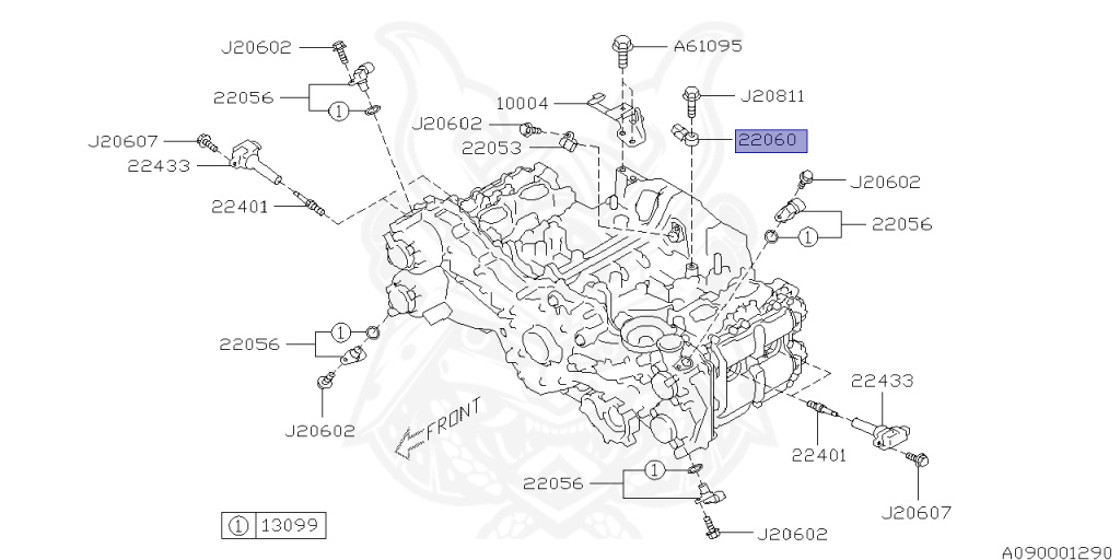 Subaru - Impreza Sports - GP7 - Jan-2012 - Dec-2015 - 20IL - XUV - 4W - Torque converter type double-header transmission - Right hand - FB20D