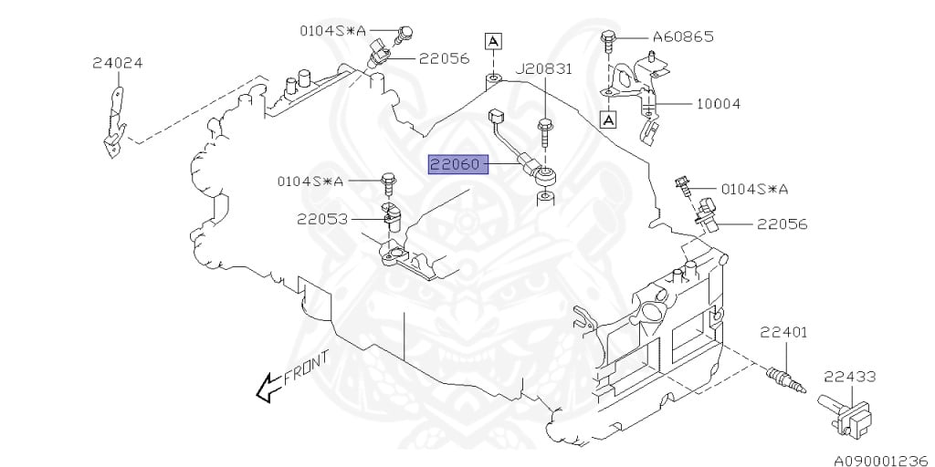 Subaru - Forester - SHJ - Jan-2011 - XS - Wagon - 4W - 4-speed automatic transmission - Right hand - FB20