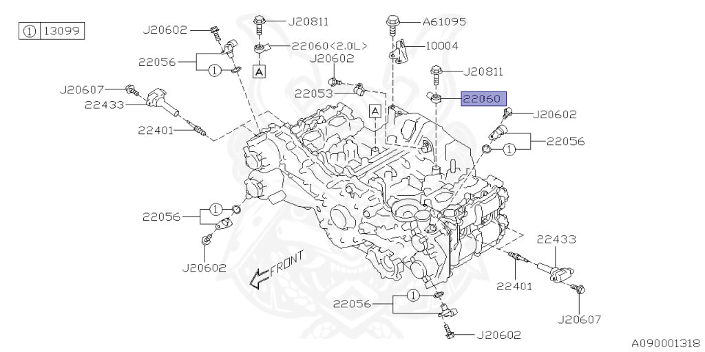 Subaru - Impreza G4 - GK7 - Jan-2016 - 20ILEYE - Sedan - 4W - Torque converter type double-header transmission - Right hand - FB20D