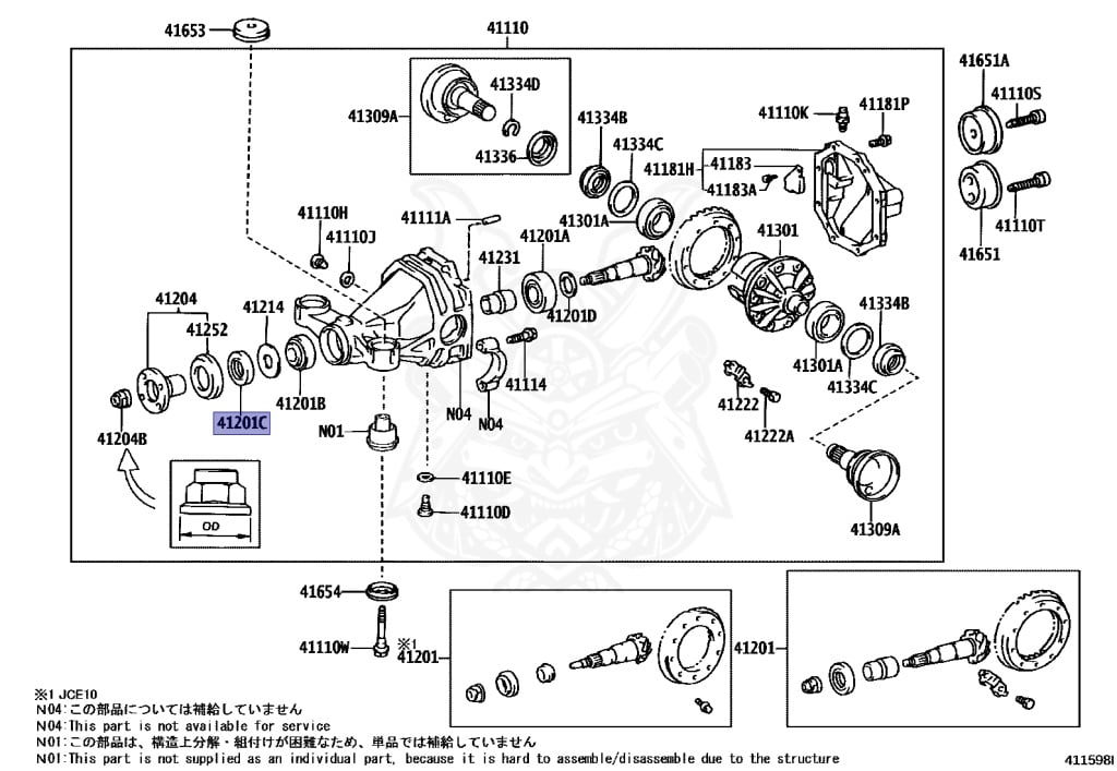 Toyota - Altezza AS200 - GXE10 - 2001 - SEDAN - Automatic - 1GFE