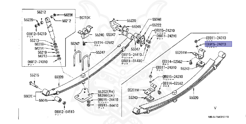トップス n 55522-52020 - Toyota - Cover, Radio Tuner Opening - Nengun Performance