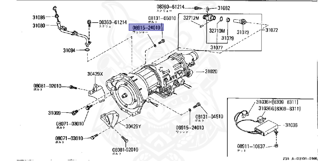 08915-24010 - Nissan - Washer - Nengun Performance