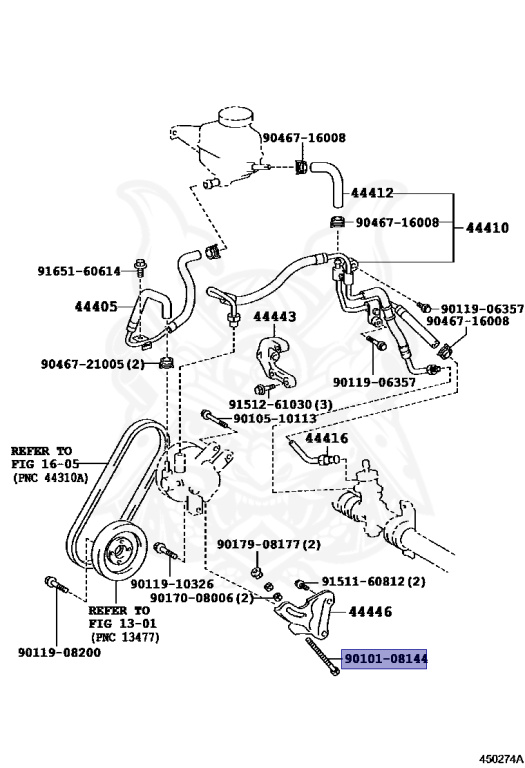 Toyota - Corolla - EE101 - 1995 - XE TYPE - 4-DOOR(SEDAN) - Manual - 4EFE