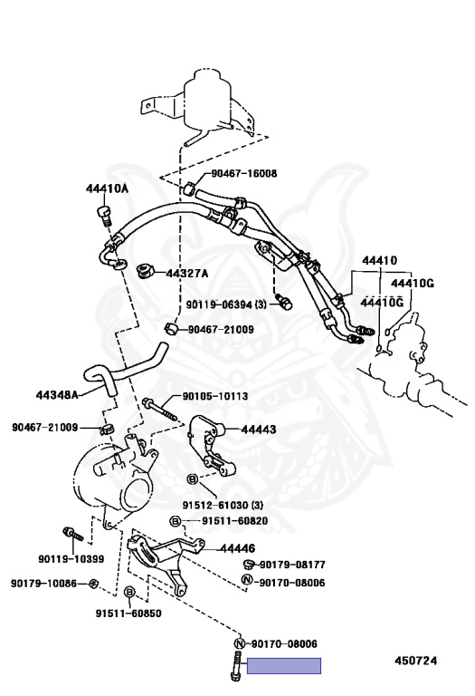 Toyota - Starlet - EP91 - 1996 - GLANZA V TYPE - 3-DOOR - Manual - 4EFTE