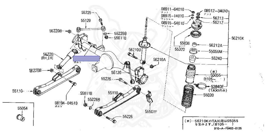 Nissan - Bluebird - 910 - 1982 - GL TYPE - SEDAN(S) - AUTOMATIC TRANSMISSION(AT) - Z20S