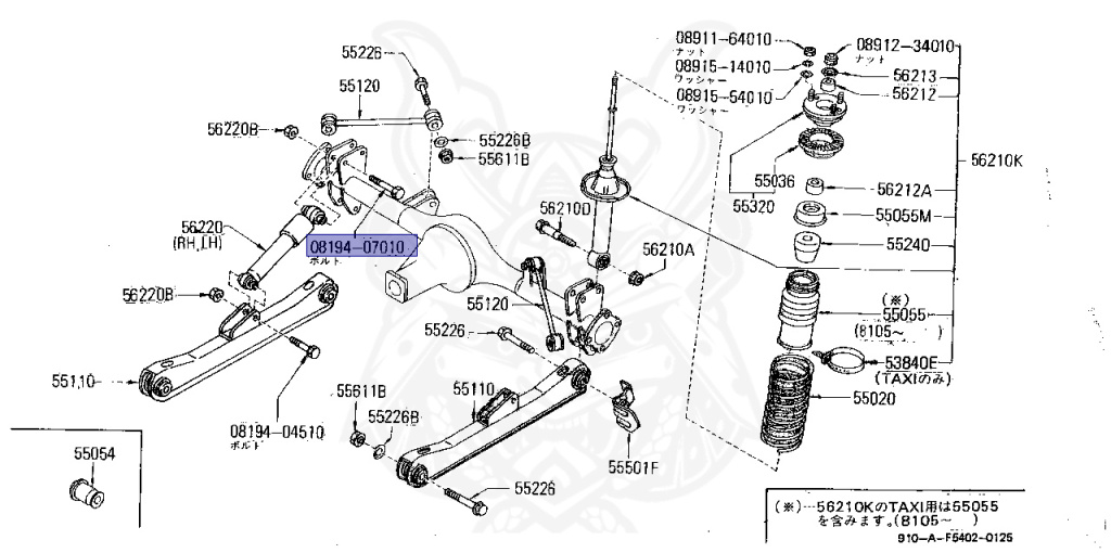 Nissan - Bluebird - 910 - 1985 - GL TYPE - SEDAN(S) - AUTOMATIC TRANSMISSION(AT) - Z18P
