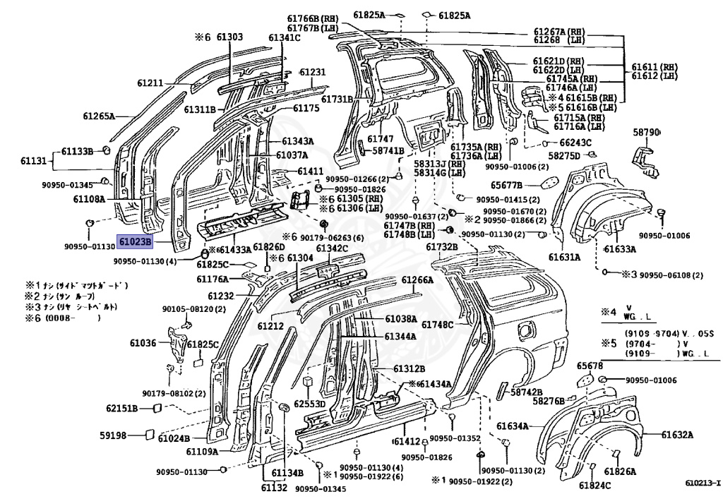 Toyota - Corolla - AE101G - 1996 - BZ-TOURING TYPE - WAGON - Manual - 4AGE