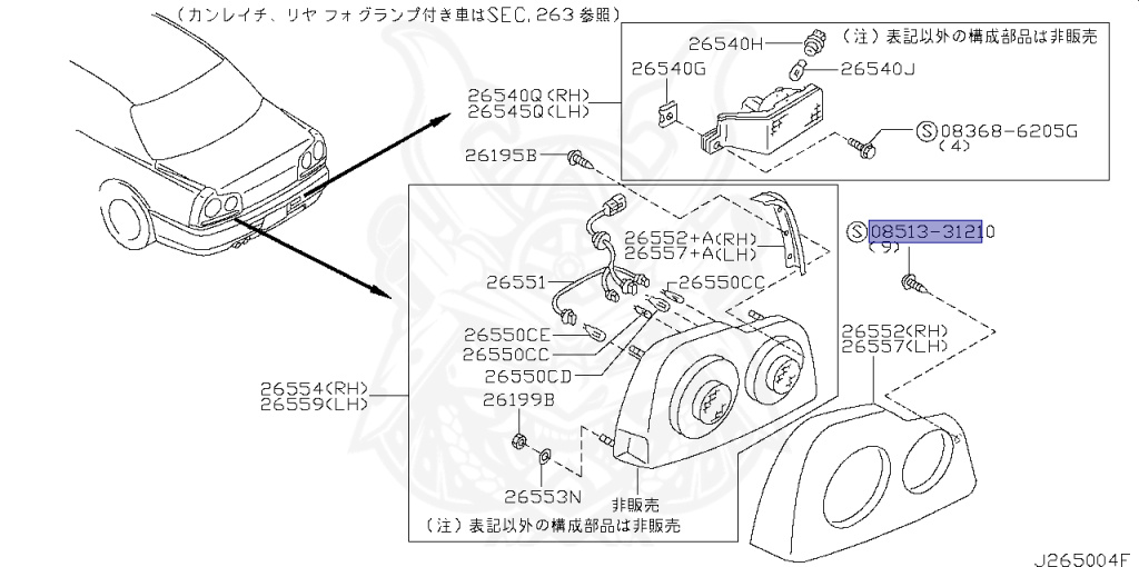 Nissan - Skyline - R34 25GT - ENR34 - 2000 - 25GT - 4 DOOR SEDAN(4S) - AUTOMATIC-FLOOR SHIFT(AT.F4) - High-speed 2-link (IRS.2WD) - RB25DE