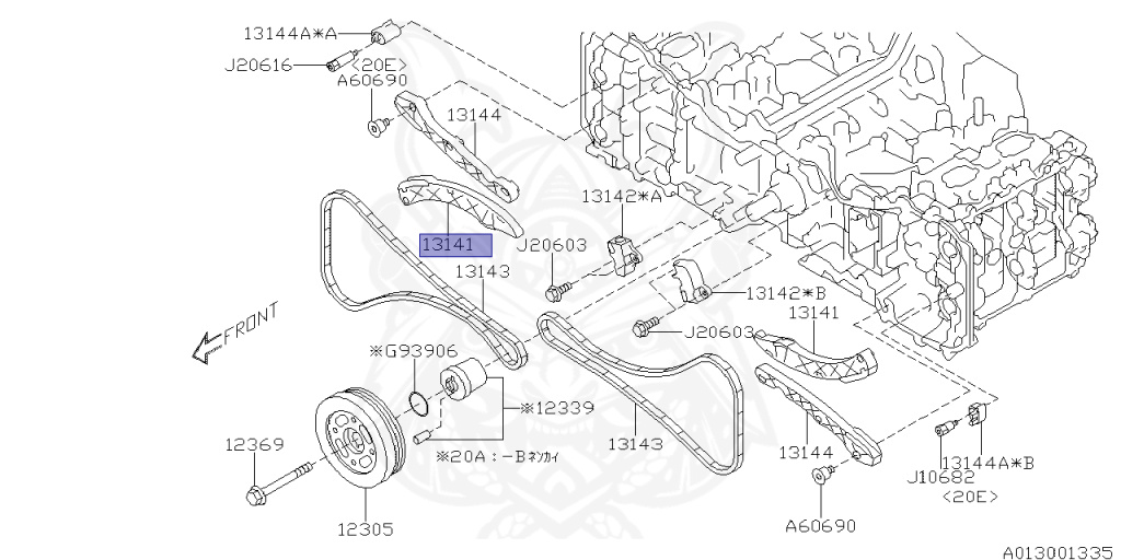 Subaru - Forester - SJ5 - Jan-2014 - XBREAK - Wagon - 4W - Torque converter type double-header transmission - Right hand - EJ20G