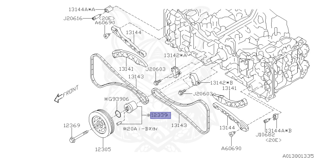 Subaru - Forester - SJ5 - Jan-2014 - XBREAK - Wagon - 4W - Torque converter type double-header transmission - Right hand - EJ20G