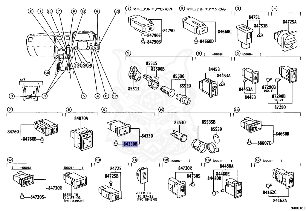 Toyota - Land Cruiser Prado - KZJ95W - 1999 - TZ TYPE - 5-DOOR - Manual - 1KZTE