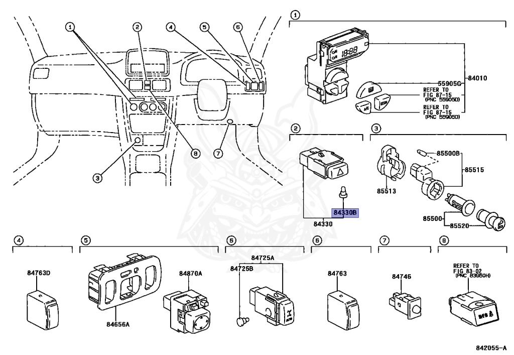Toyota - Corolla - EE111 - 1999 - XE-SALOON TYPE - SEDAN - Automatic - 4EFE