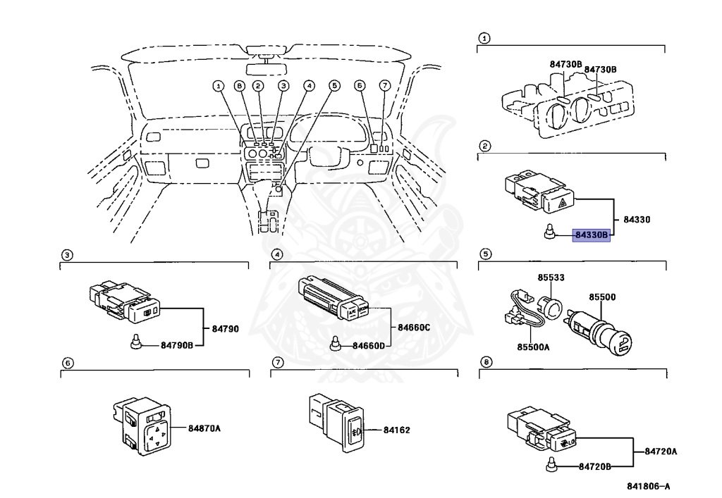 Toyota - Starlet - EP91 - 1996 - REFLET TYPE - 3-DOOR - Manual - 4EFE