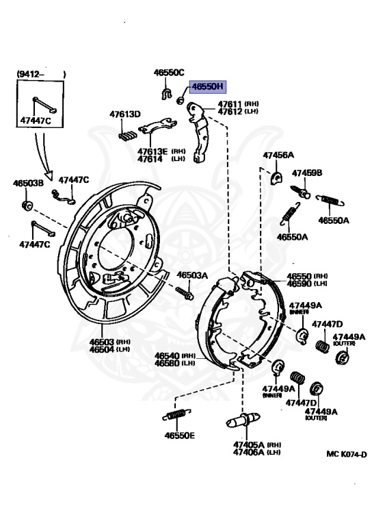 Toyota - Estima - TCR10W - 1996 - V TYPE - WAGON - Automatic - 2TZFZE
