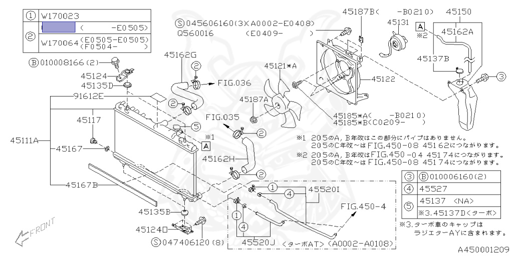 Subaru - Impreza WRX STI - GDB - Jan-2001 - RASC - Sedan - 4W - 6-speed manual transmission - Right hand - EJ207