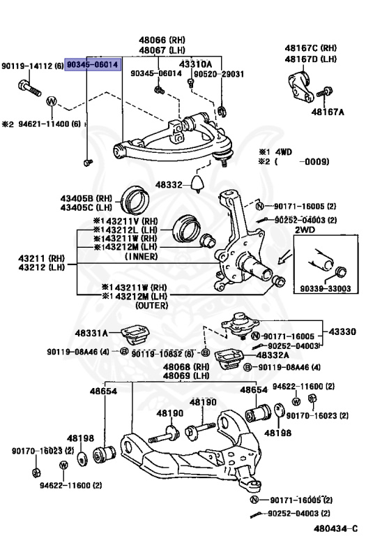 Toyota - Dyna - LY151 - 1998 - Manual - 3L