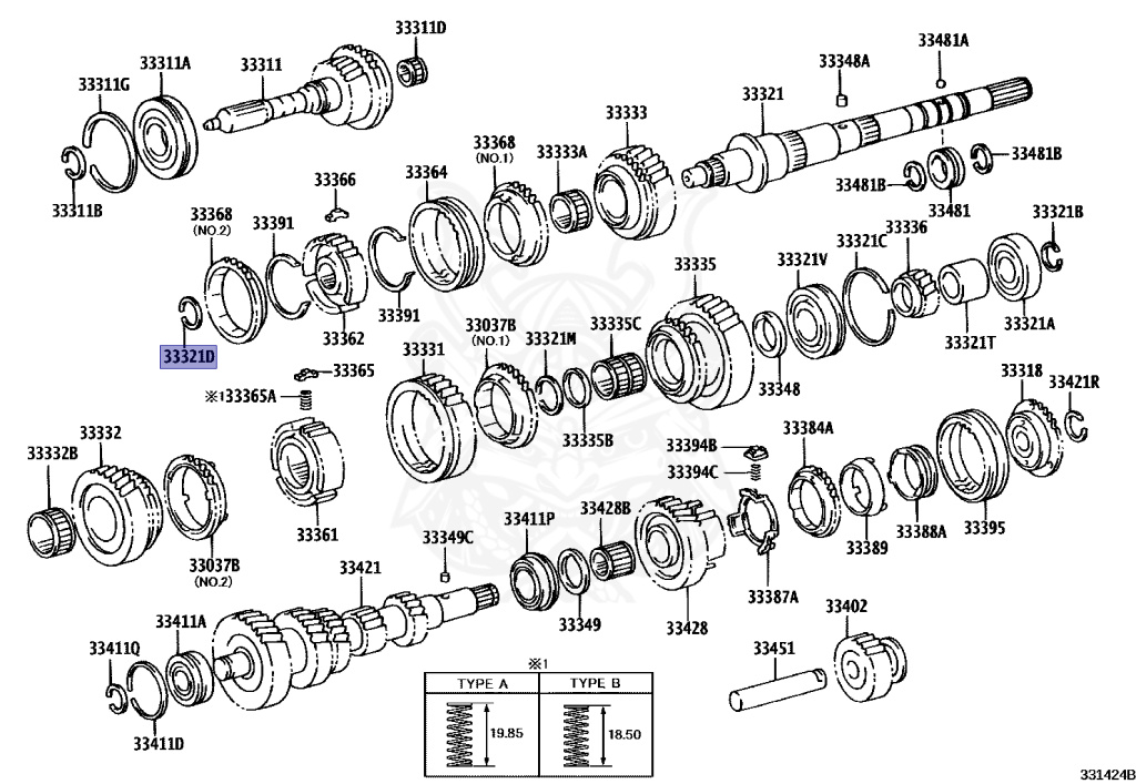 Toyota - Verossa - JZX110 - 2004 - VR25 TYPE - Manual - 1JZGTE