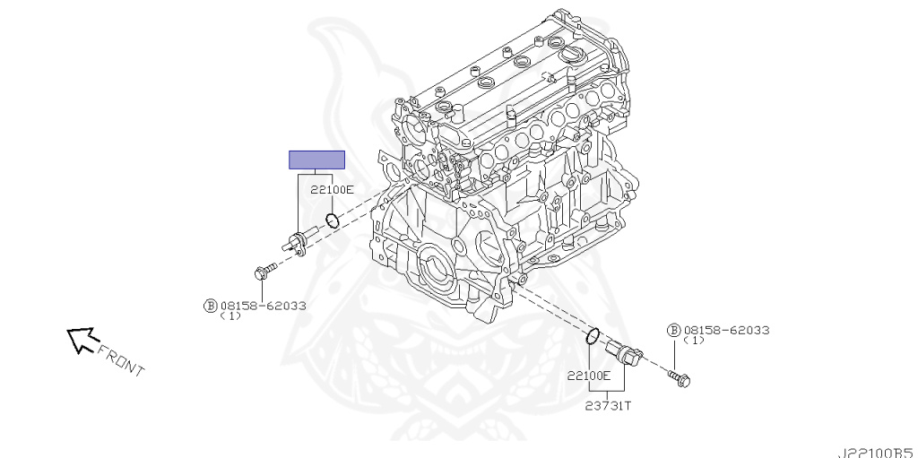 Nissan - X-Trail - T30 - 2003 - SEDAN - WAGON(W) - 4 WHEEL DRIVE(4WD) - AUTOMATIC TRANSMISSION(AT) - QR20DE