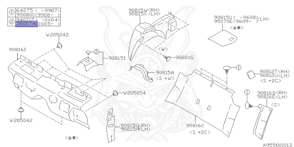Subaru - Impreza WRX - GC8 - Jan-1998 - WRXSTI - Sedan - F4WD - Manual Transmission - Right hand - EJ20G