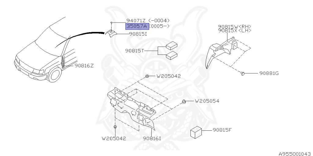 Subaru - Forester - SF5 - Jan-2000 - STI - Wagon - F4WD - Automatic transmission - Right hand - EJ20T