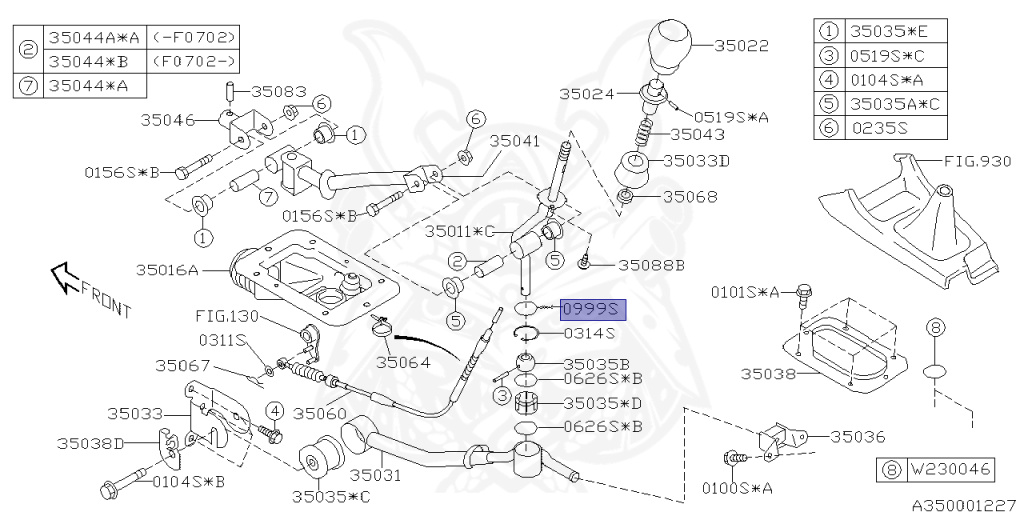 Subaru - Forester STi - SG9 - Jan-2003 - STI - Wagon - F4WD - 6-speed manual transmission - Right hand - EJ25T