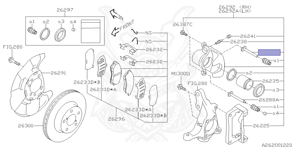 Subaru - Impreza G4 - GJ6 - Jan-2011 - 20IS - Sedan - 2W - Torque converter - Right hand - 20A