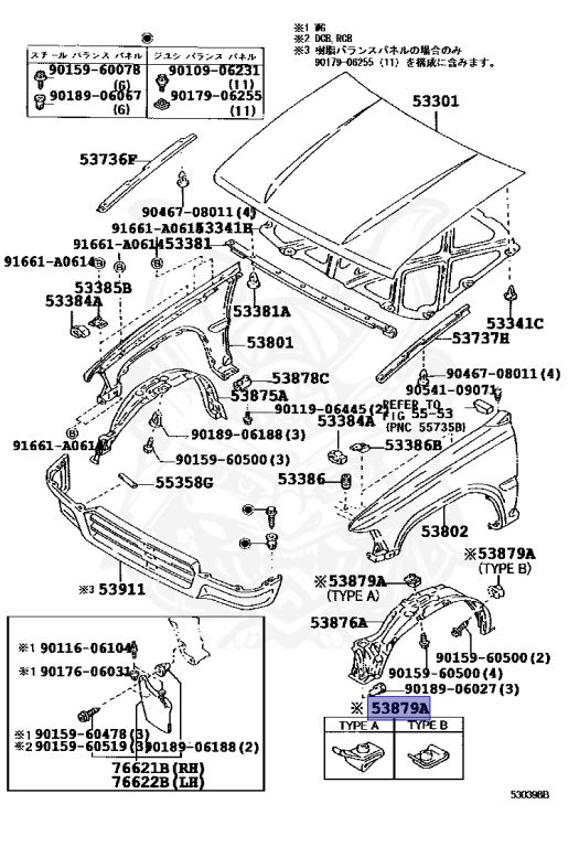 Toyota - Hilux - LN100 - 1990 - SR TYPE - REGULAR CAB - Manual - 3L