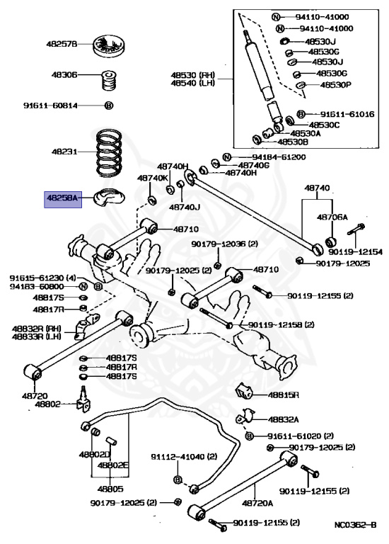 Toyota - Corolla - AE95 - 1991 - XE TYPE - 4-DOOR - Manual - 4AFE