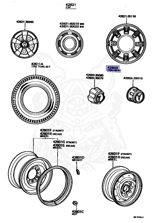Toyota - Hilux - LN46 - 1983 - DLX TYPE - Manual - L