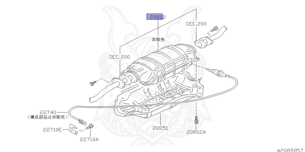 Nissan - Stagea - WC34 - 1996 - 25X-FOUR - WAGON(W) - 4 WHEEL DRIVE(4WD) - AUTOMATIC TRANSMISSION(AT) - RB25DE