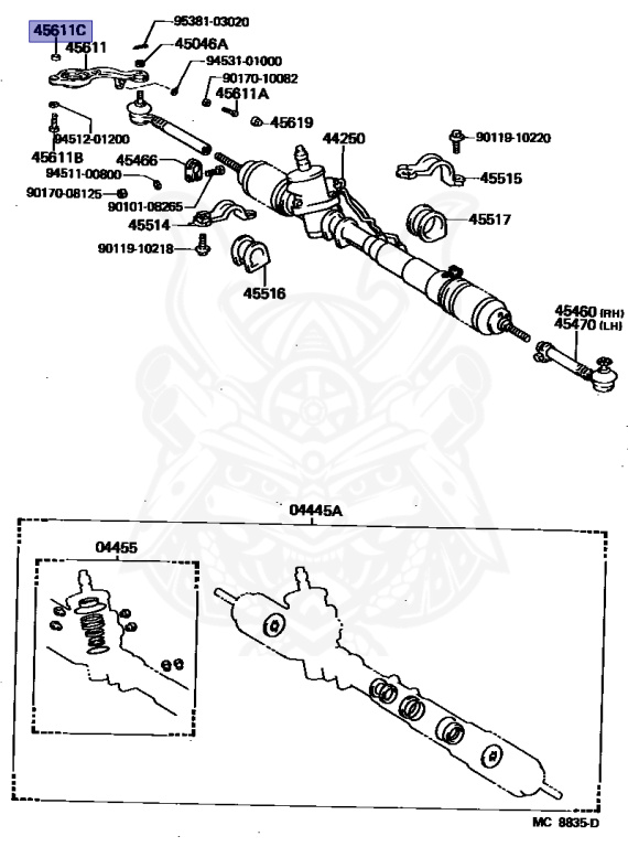 Toyota - Carina - AA60 - 1983 - SIDE GLASS - COUPE - Manual - 3AU