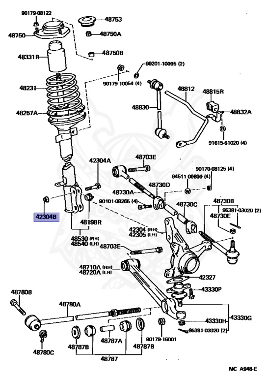 Toyota - MR2 - AW11 - 1988 - G TYPE - T-BAR ROOF - Manual - 4AGZE