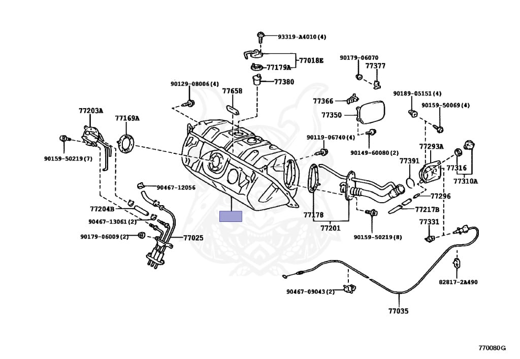 ペソギソ☆ 77001-22500 - Toyota - Fuel Tank - Nengun Performance