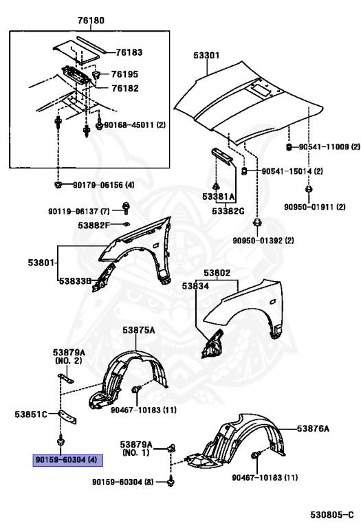 Toyota - Celica - ZZT231 - 2002 - Manual - 2ZZGE