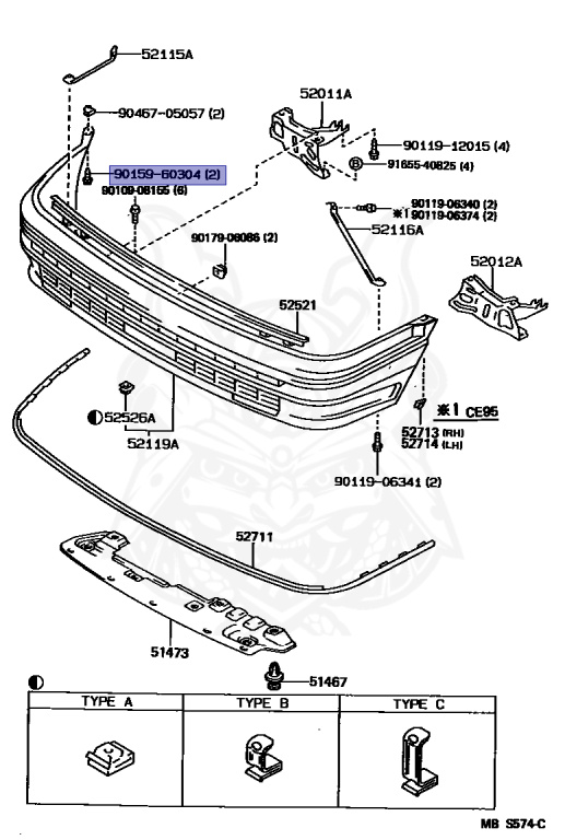 Toyota - Sprinter - AE92 - 1989 - GT TYPE - 4-DOOR - Manual - 4AGE