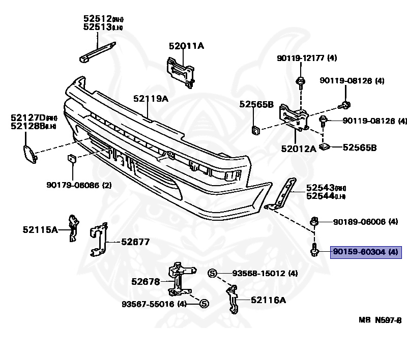 Toyota - Tercel - EL31 - 1989 - UX TYPE - 3 DOOR - Automatic - 3E